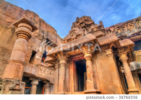 Indra Sabha, Ellora cave no 32. UNESCO world Indra Sabha, Ellora cave no 32. UNESCO world 38768356