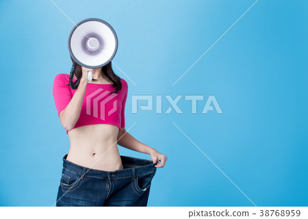 woman show weight loss woman show weight loss 38768959