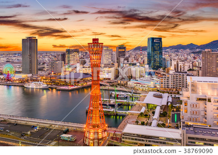 Kobe, Japan Skyline 38769090