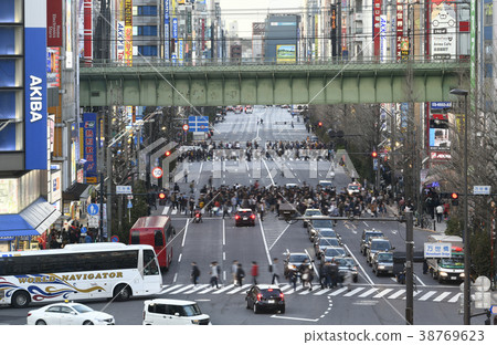 Tokyo cityscape in Japan I want a view of Akihabara, Tokyo 38769623