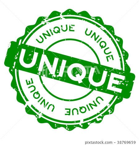 Grunge green unique round rubber seal stamp Grunge green unique round rubber seal stamp 38769659