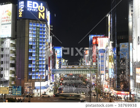 Tokyo cityscape in Japan I want a view of Akihabara, Tokyo 38769938