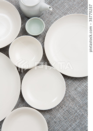 板材和陶瓷板材，台式視圖，盤碗 38770287