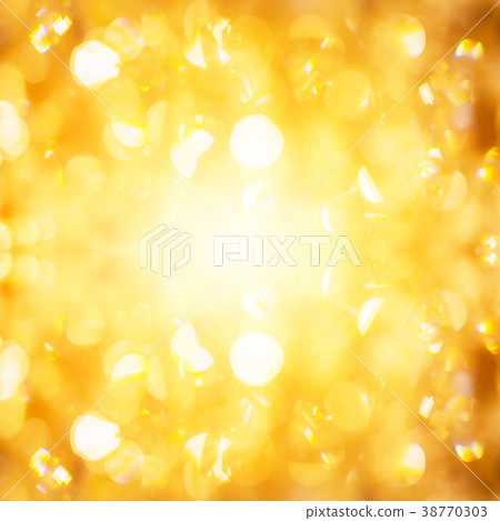 blur image of Chrystal chandelier close-up.  38770303