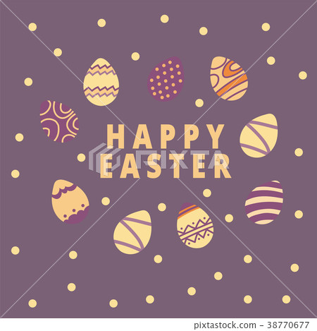 Easter egg icons collection in doodle style. Hand Easter egg icons collection in doodle style. Hand 38770677