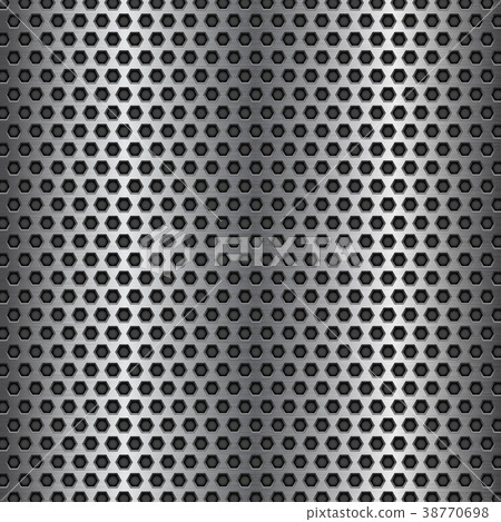Metal perforated texture Metal perforated texture 38770698