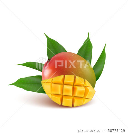 Mango fruit for fresh juice, jam, yogurt, pulp.  38773429
