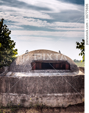 A casemate of recent history guarding the border. A casemate of recent history guarding the border. 38775606