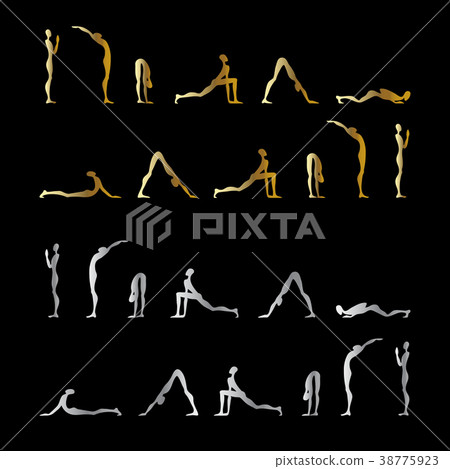 Surya Namaskar set, Salutation the Sun 38775923
