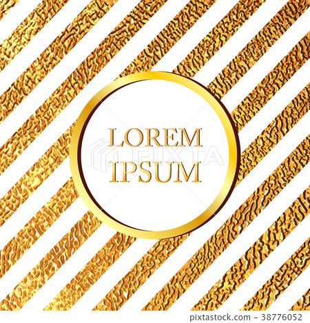 Invitation card with golden stripes Invitation card with golden stripes 38776052