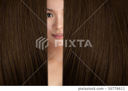 Female Hair Material Wig 38776611