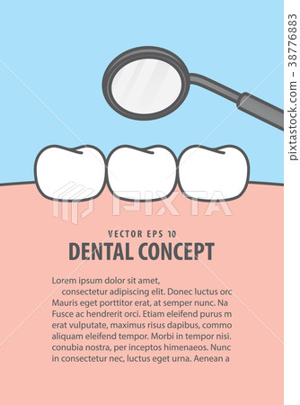 Layout decay tooth check up illustration vector 38776883