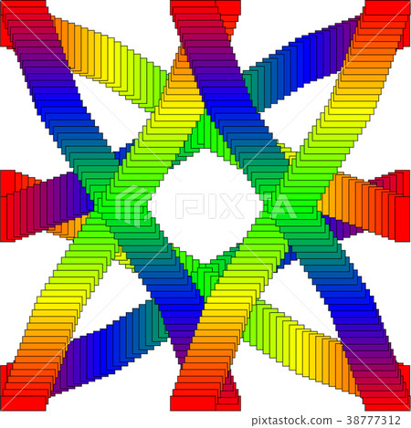 Gradation cloth -p 002-4-3 38777312