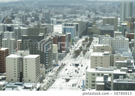View from Sapporo TV Tower (Diorama style) View from Sapporo TV Tower (Diorama style) 38780913