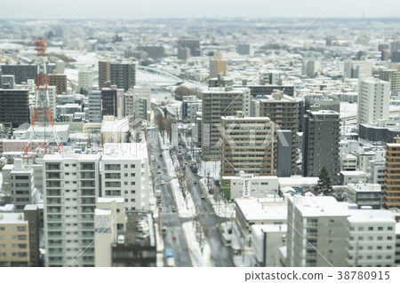 View from Sapporo TV Tower (Diorama style) View from Sapporo TV Tower (Diorama style) 38780915
