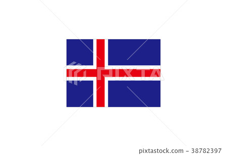 Flag of the world Iceland 38782397