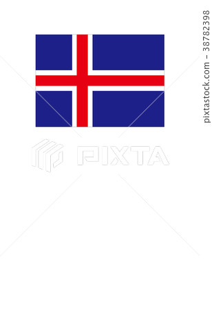 Flag of the world Iceland 38782398