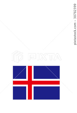 Flag of the world Iceland 38782399