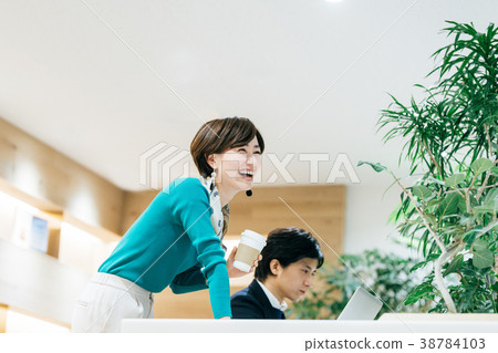 辦公場景休閒 38784103