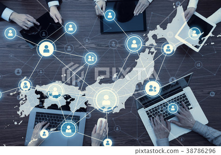 Japanese network Japanese network 38786296