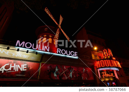 France Paris Moulin Rouge 38787066