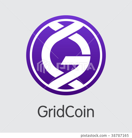 Gridcoin Digital Currency. Vector GRC Sign Icon. 38787165
