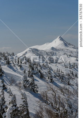 Kengamine mountain seen from the mountain trail from Kengamine mountain to Mt. 38787630