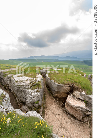 First World War - Trenches in Lessinia - Italy 38789300