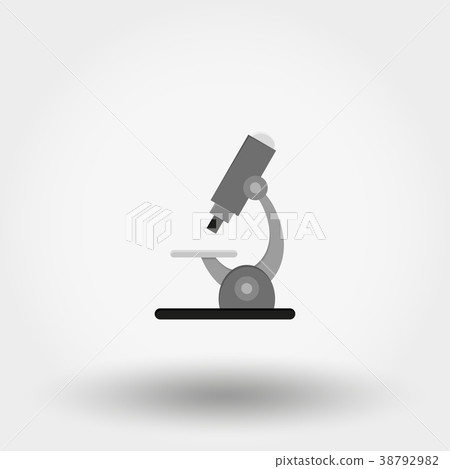 Microscope. Icon. Vector. Flat. Microscope. Icon. Vector. Flat. 38792982