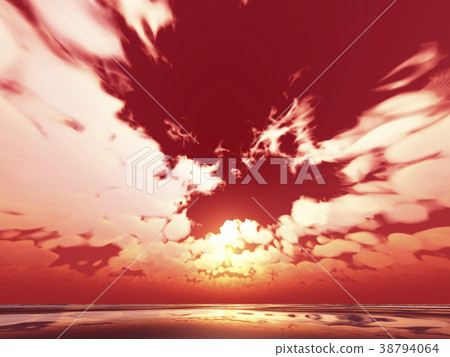 Wind and clouds with the sea Wind and clouds with the sea 38794064