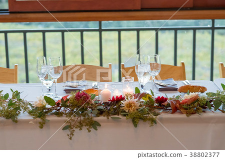 Wedding Reception Table at Winery Wedding Wedding Reception Table at Winery Wedding 38802377