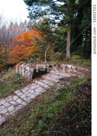 [Japan's 100 Great Castles] Iwamura Castle Tokimon trace 38802501