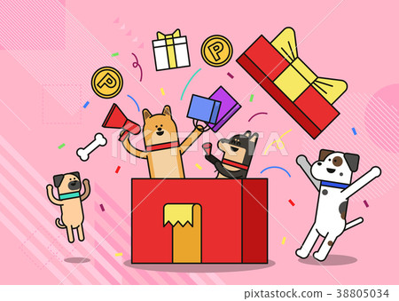 Illustration - animals shopping concept vector. various payment method of e-commerce, coupon and card. 004 Illustration - animals shopping concept vector. various payment method of e-commerce, coupon and card. 004 38805034