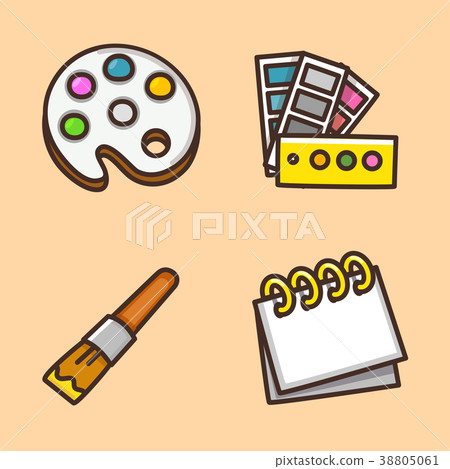 flat icons set - school objects and education items isolated on white background. 005 flat icons set - school objects and education items isolated on white background. 005 38805061