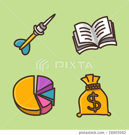 flat icons set - school objects and education items isolated on white background. 030 flat icons set - school objects and education items isolated on white background. 030 38805082