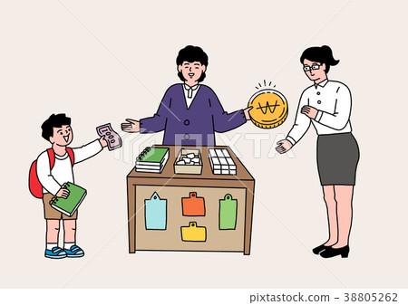 Daily life and spending, consumption drives economic activity. 005 38805262
