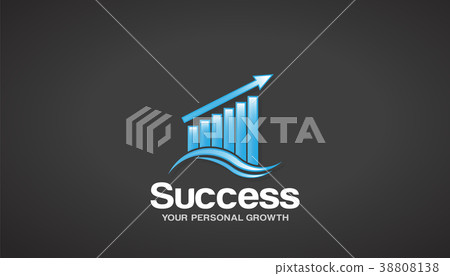 Finance Success Logo Vector Graphic Design 38808138