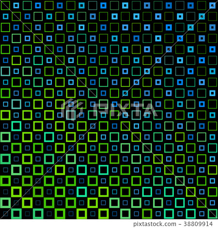 Abstract background with colorful squares and wavy Abstract background with colorful squares and wavy 38809914