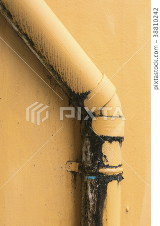 Water leak pipe wall Water leak pipe wall 38810242