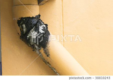 Water leak pipe wall Water leak pipe wall 38810243