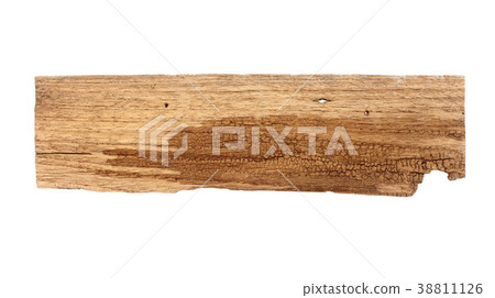 close up of an empty wooden sign 38811126