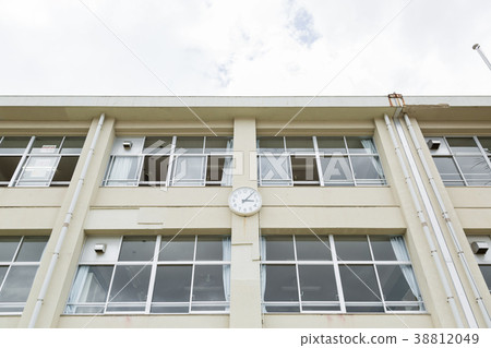 School days school building 38812049