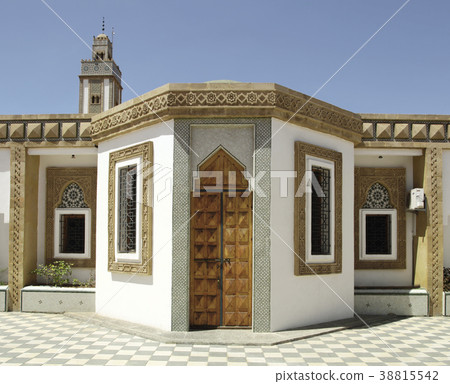 Arabic architecture at Loubnan Mosque, Morocco 38815542