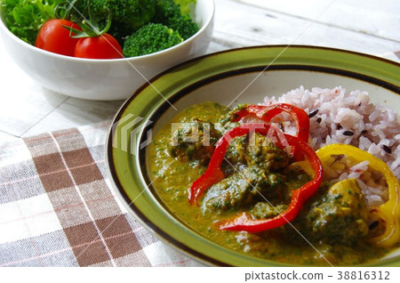 Green curry Green curry 38816312