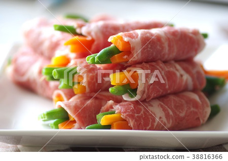 豬肉捲烹調菜 38816366