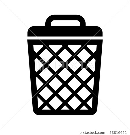 Trash can · Eco · recycling icon 38816631