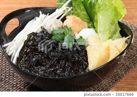 noodles with meat in soup noodles with meat in soup 38817666