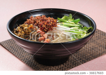 noodles with meat in soup noodles with meat in soup 38817683