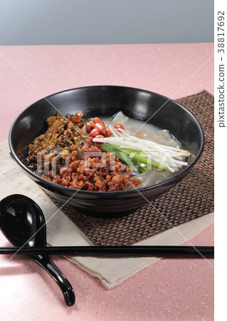 noodles with meat in soup noodles with meat in soup 38817692