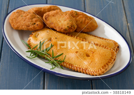 typical portuguese appetizers on white dish typical portuguese appetizers on white dish 38818149